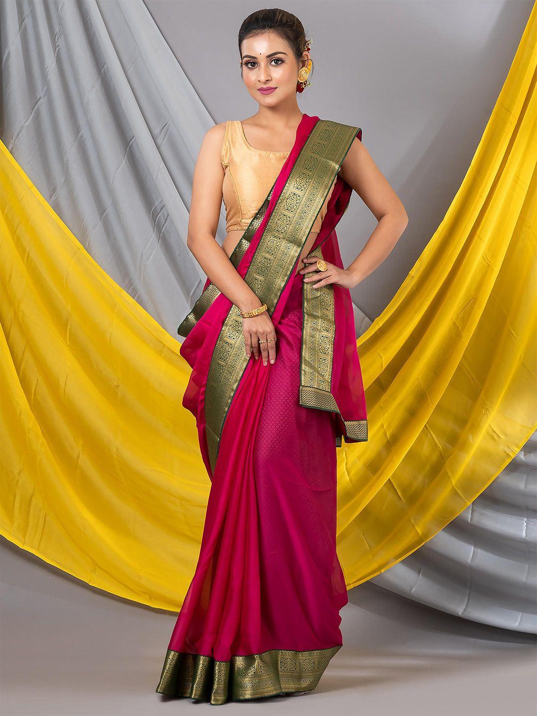 mahalasa woven design zari art silk saree