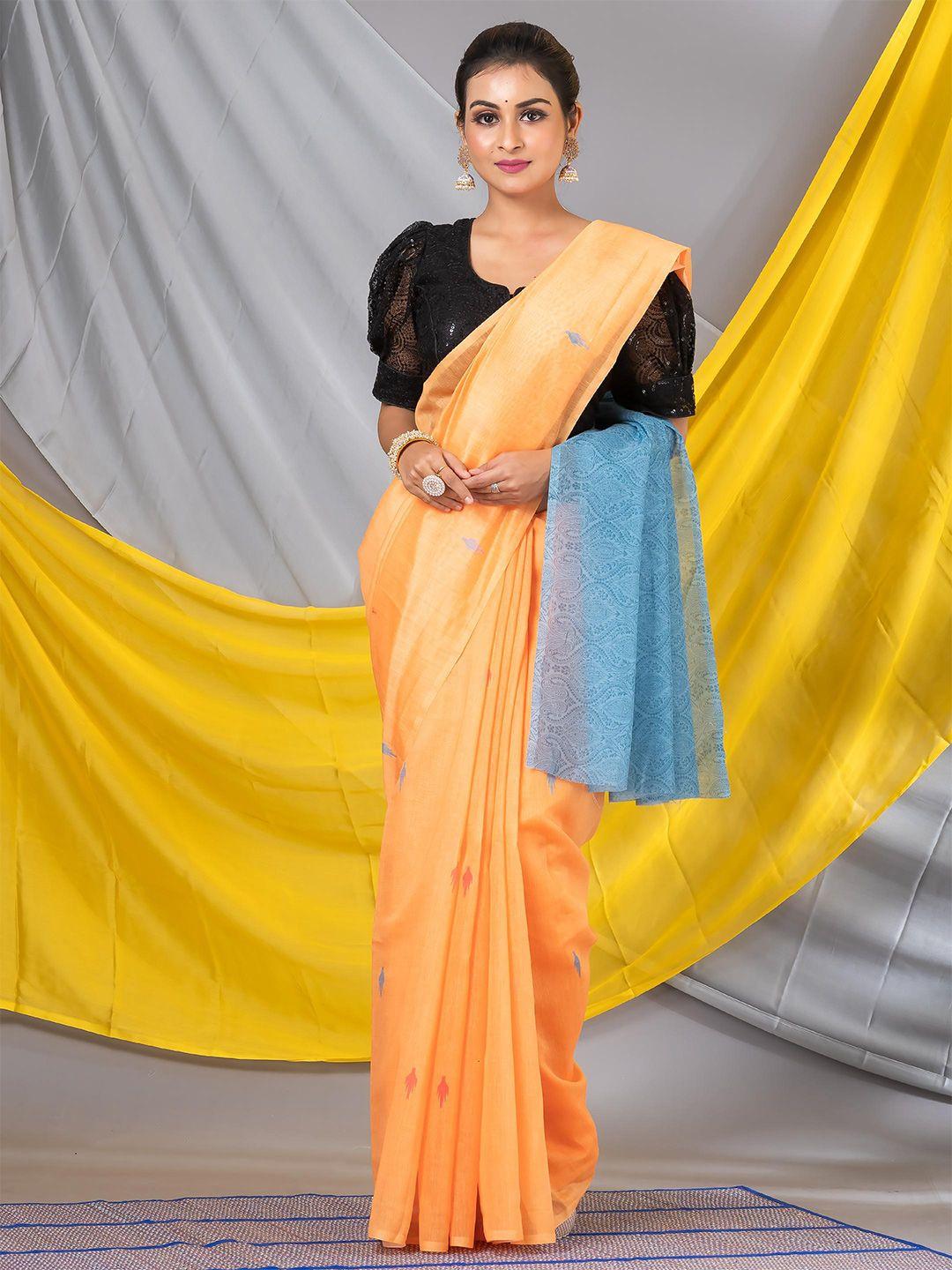 mahalasa woven design zari silk cotton saree