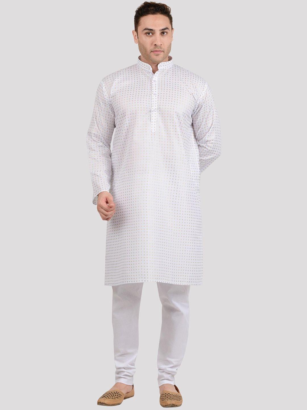 maharaja ethnic motifs printed kurta with pyjamas