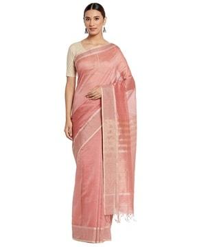 maheshwari saree with tassels