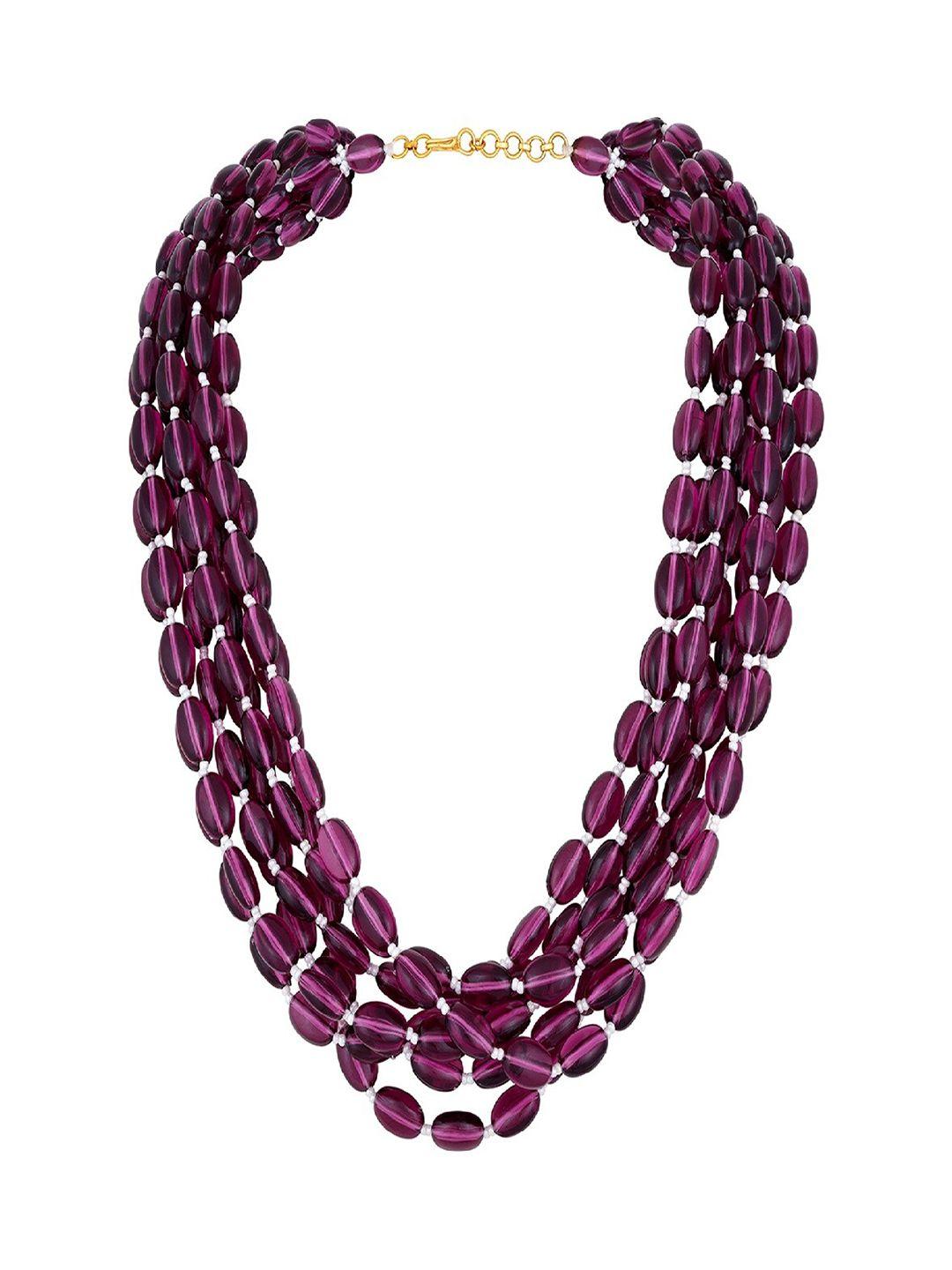 mahi gold-plated layered necklace