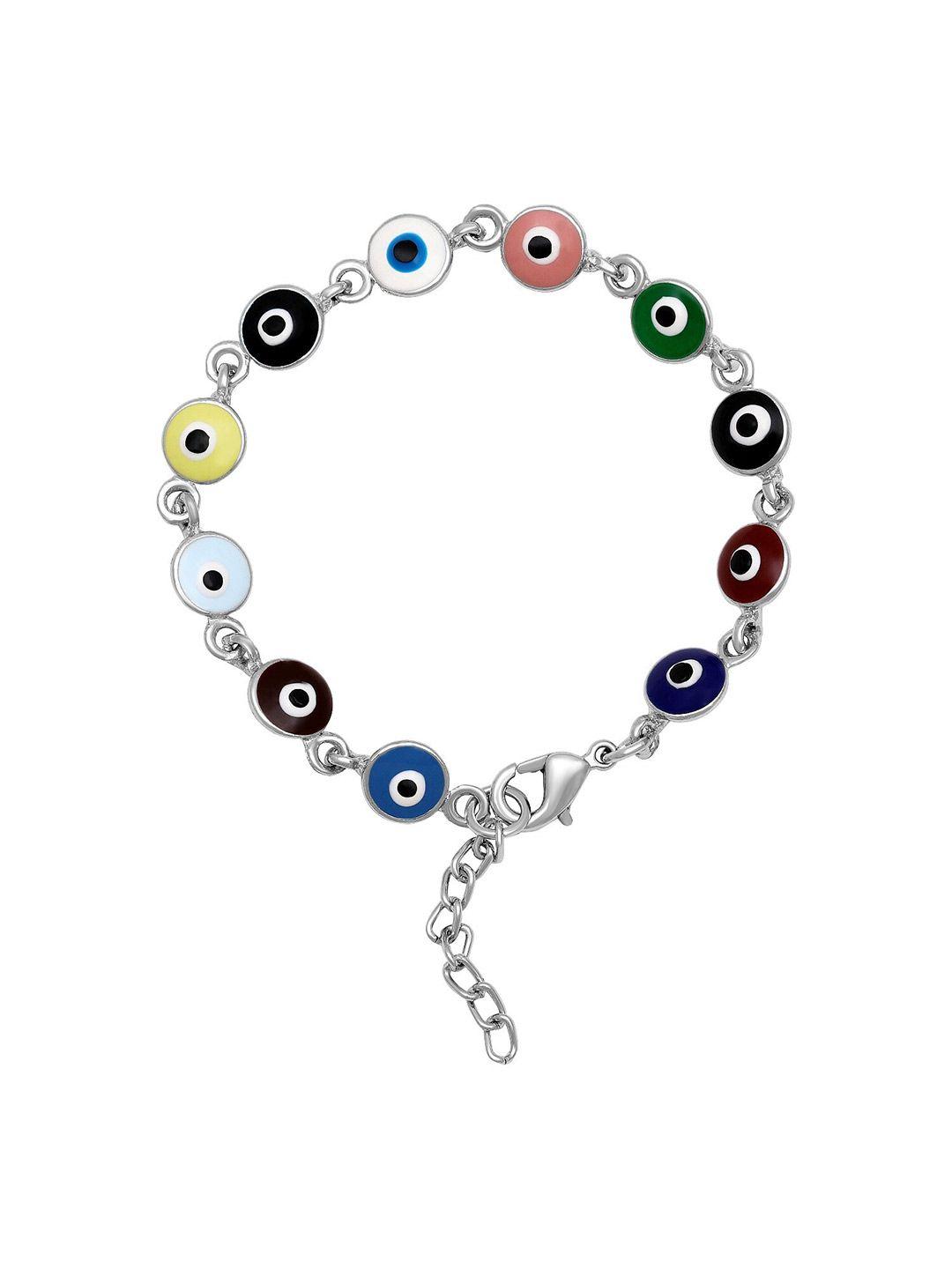 mahi meena enamel evil eye nazariya bracelet