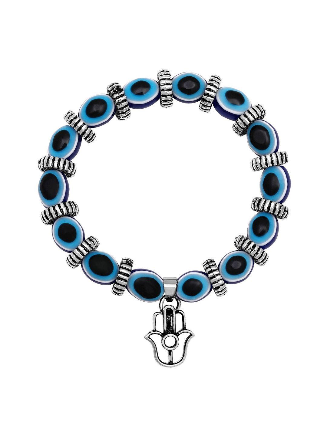 mahi rhodium-plated wraparound bracelet