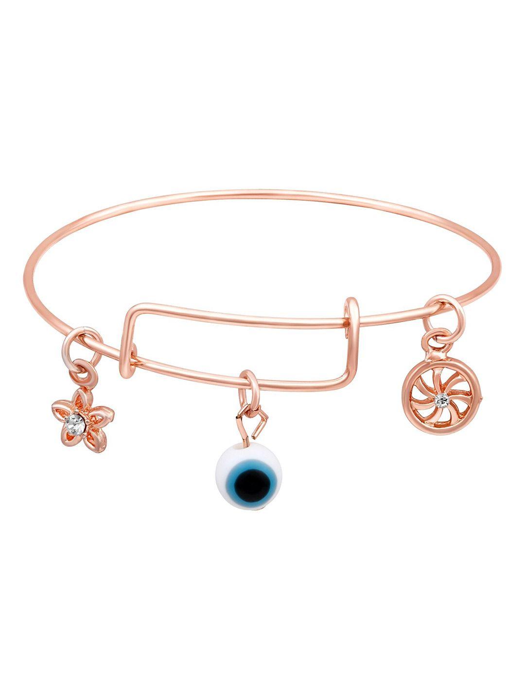 mahi rose gold-plated kada bracelet