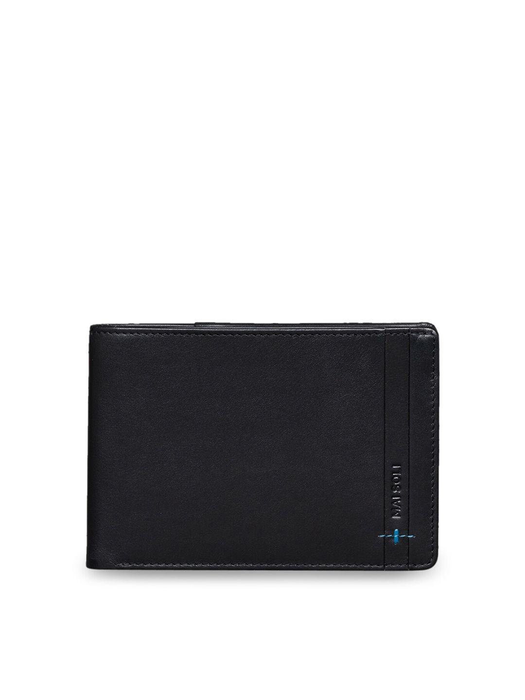 mai soli genuine leather wallet with passport holder