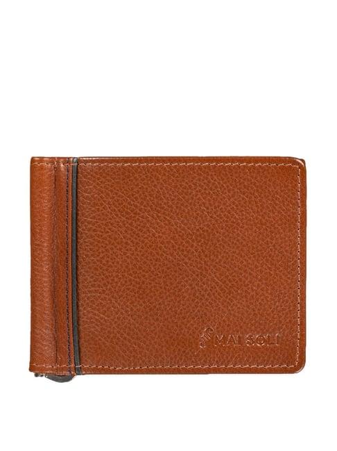 mai soli imperial leather money clip wallet for men