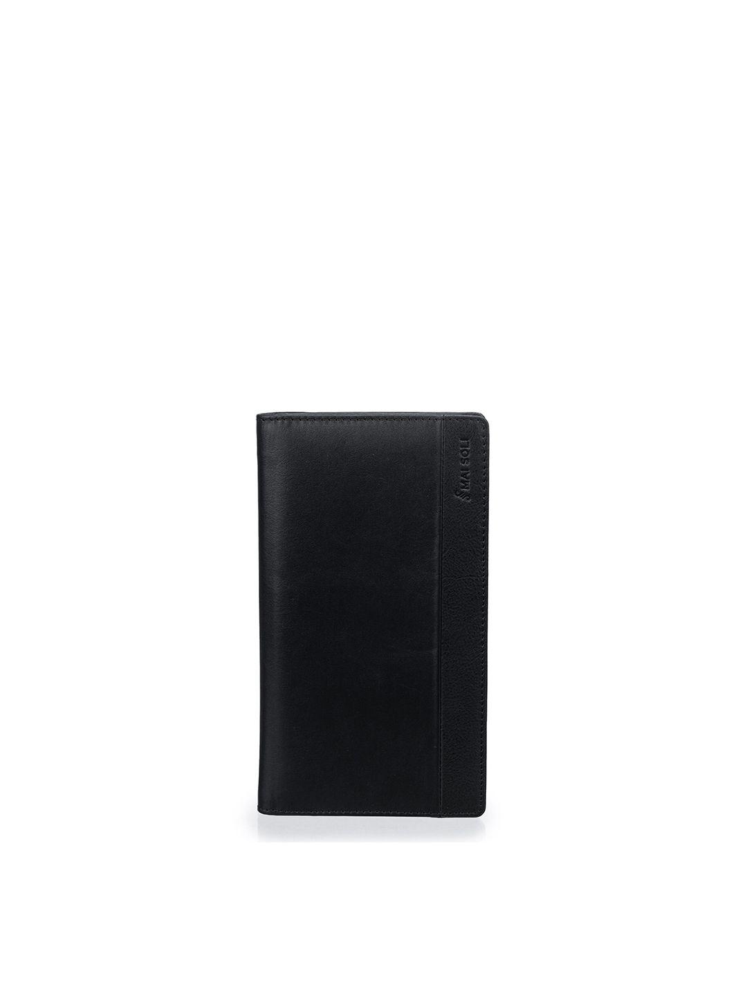 mai soli leather passport holder with sd card holder
