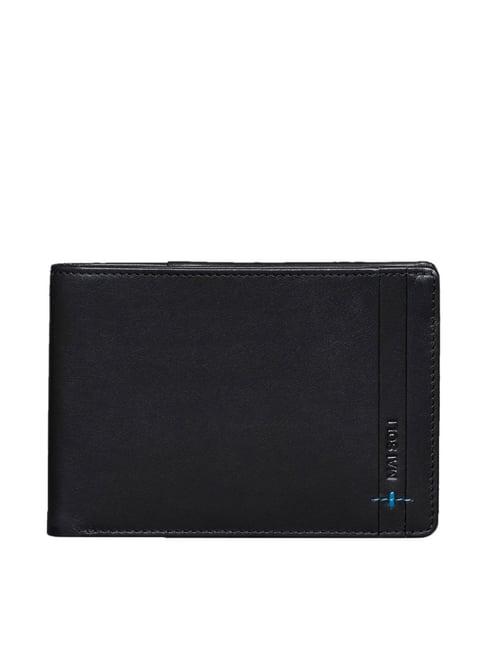 mai soli neo black casual leather money clip wallet for men