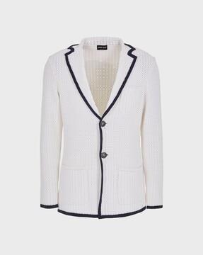 main line blended regular fit blazer