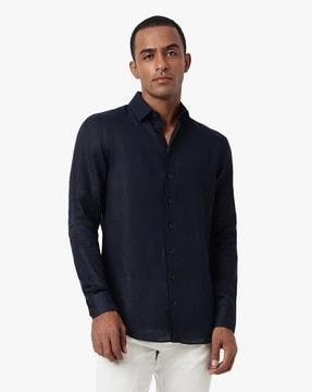 main line linen regular fit shirt