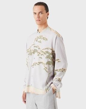 main line viscose relaxed fit shirt