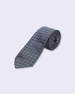 mainline abstract pattern silk tie