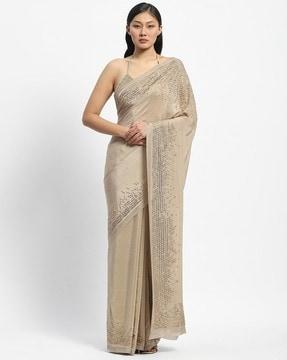 maisel embroidered saree