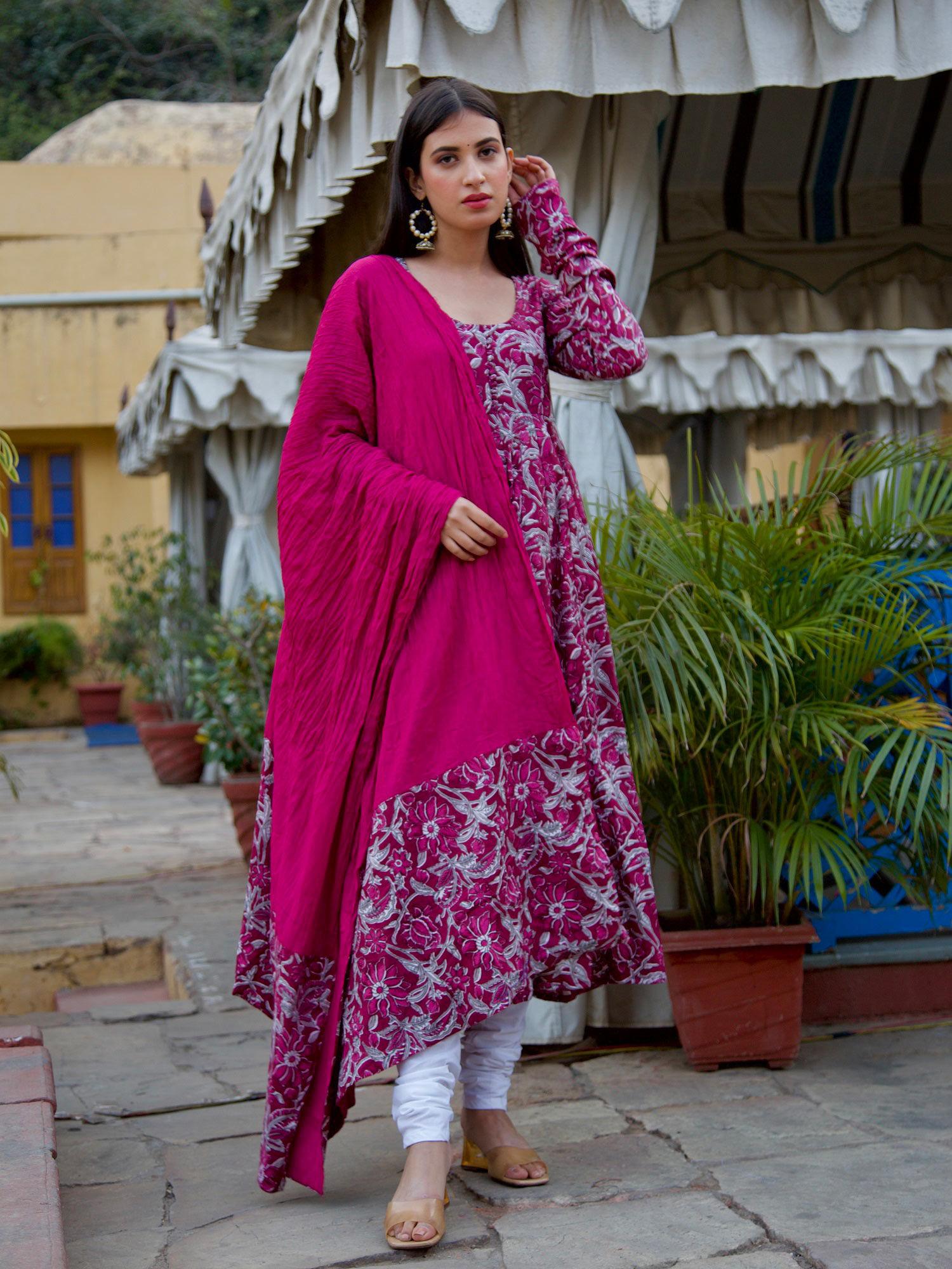 maisha anarkali set (set of 3)