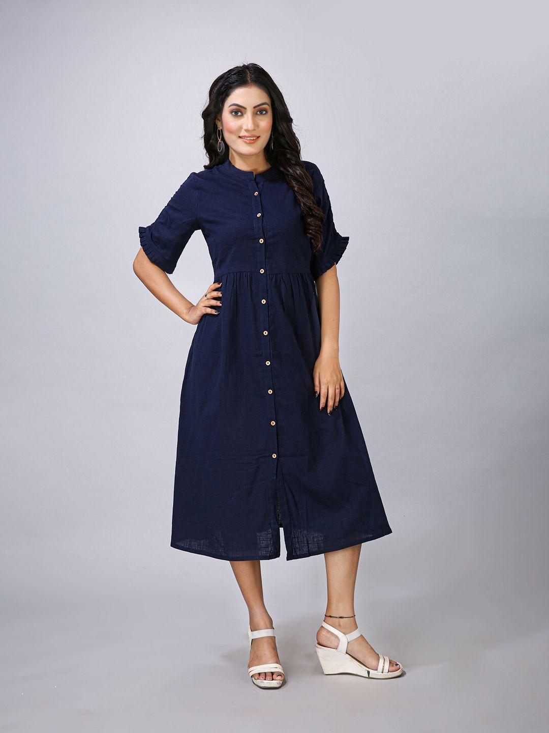 maiyee navy blue dress