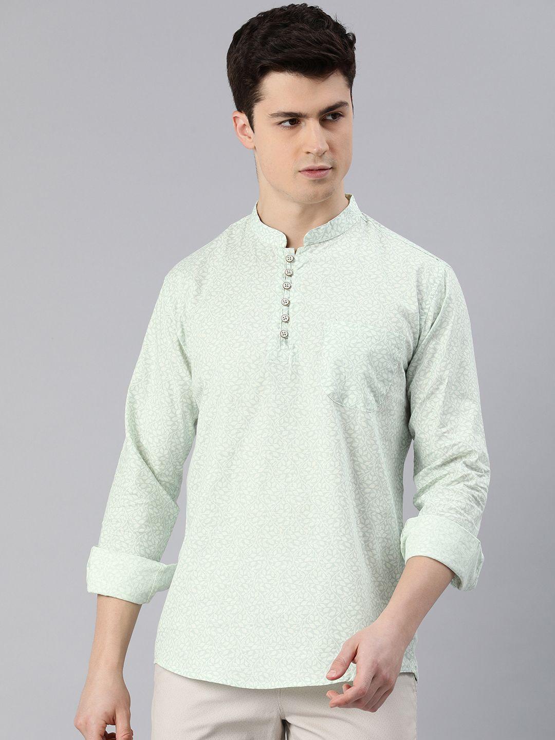 majestic man men ethnic motifs printed kurta