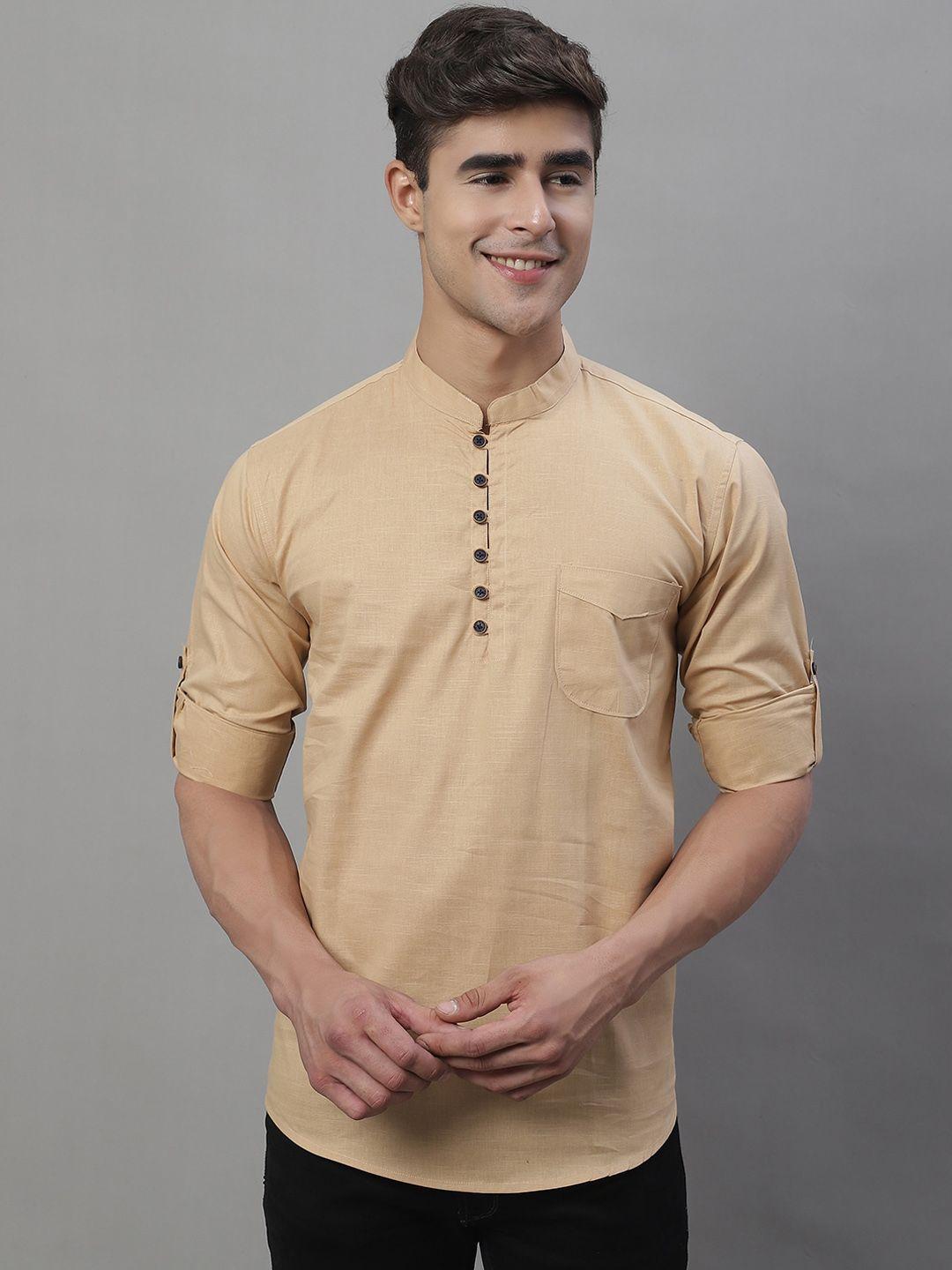 majestic man pure cotton kurta