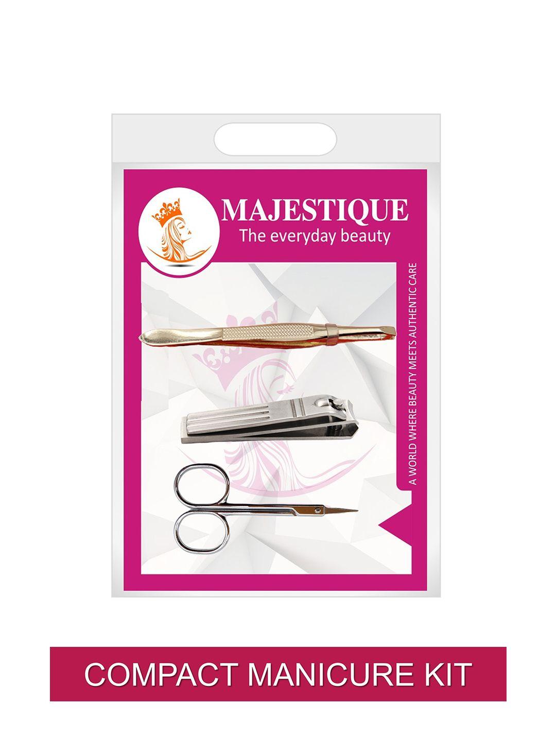 majestique manicure & beauty tool kit for nail and face grooming