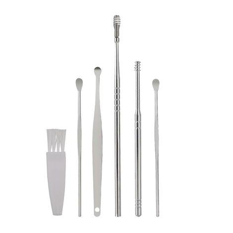 majestique 6-piece ear wax cleaning kit cmb529 ear dust remover tool