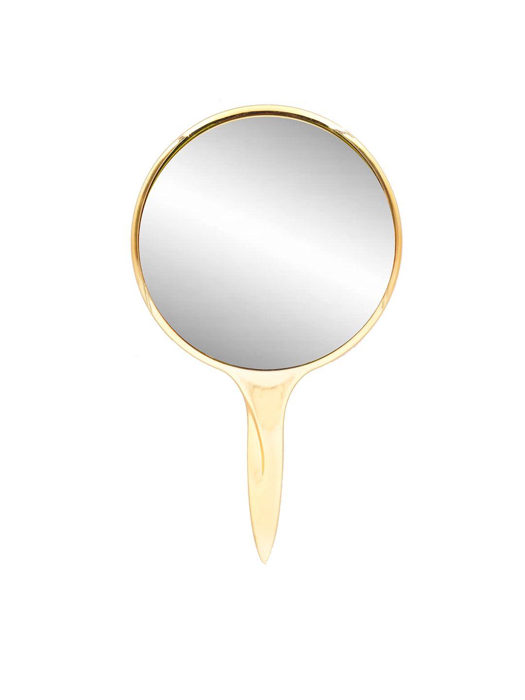 majestique gold clear glass with handy mirror