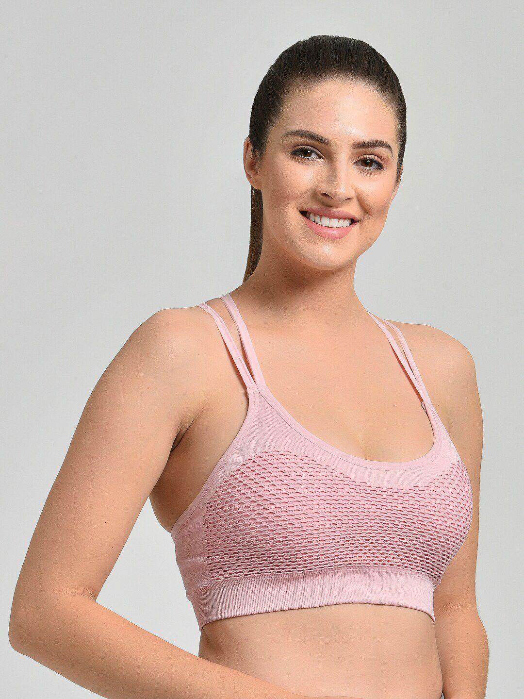 makclan pink bra - lightly padded