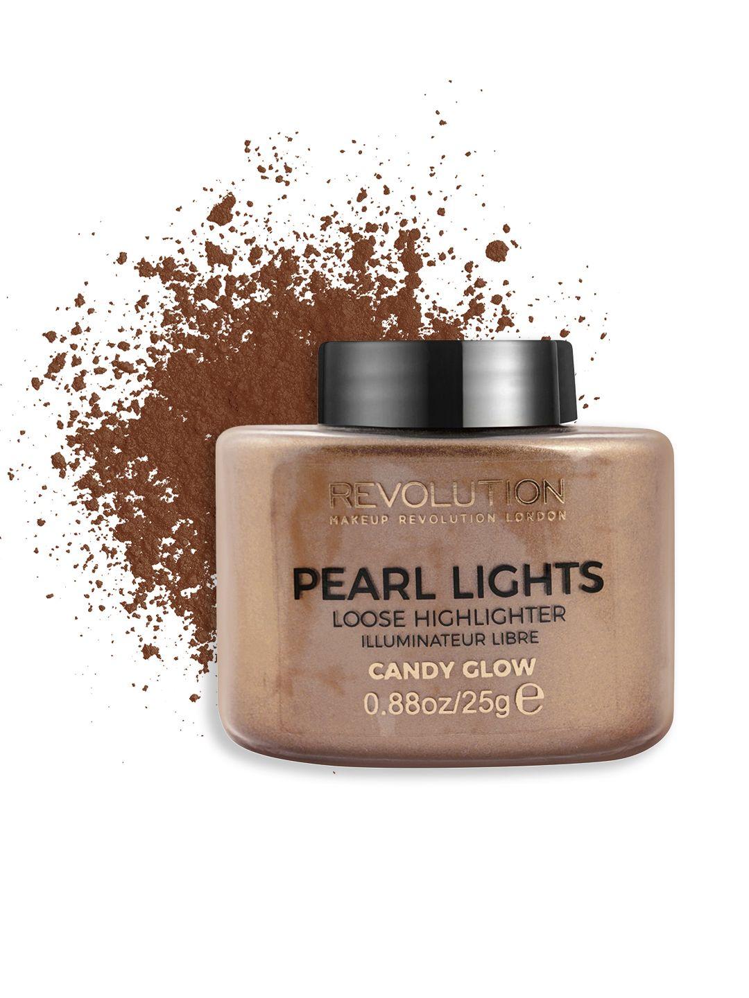 makeup revolution candy gloss pearl lights loose highlighter - 25g