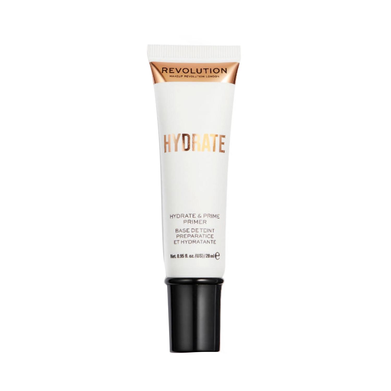 makeup revolution hydrate primer - clear (28ml)