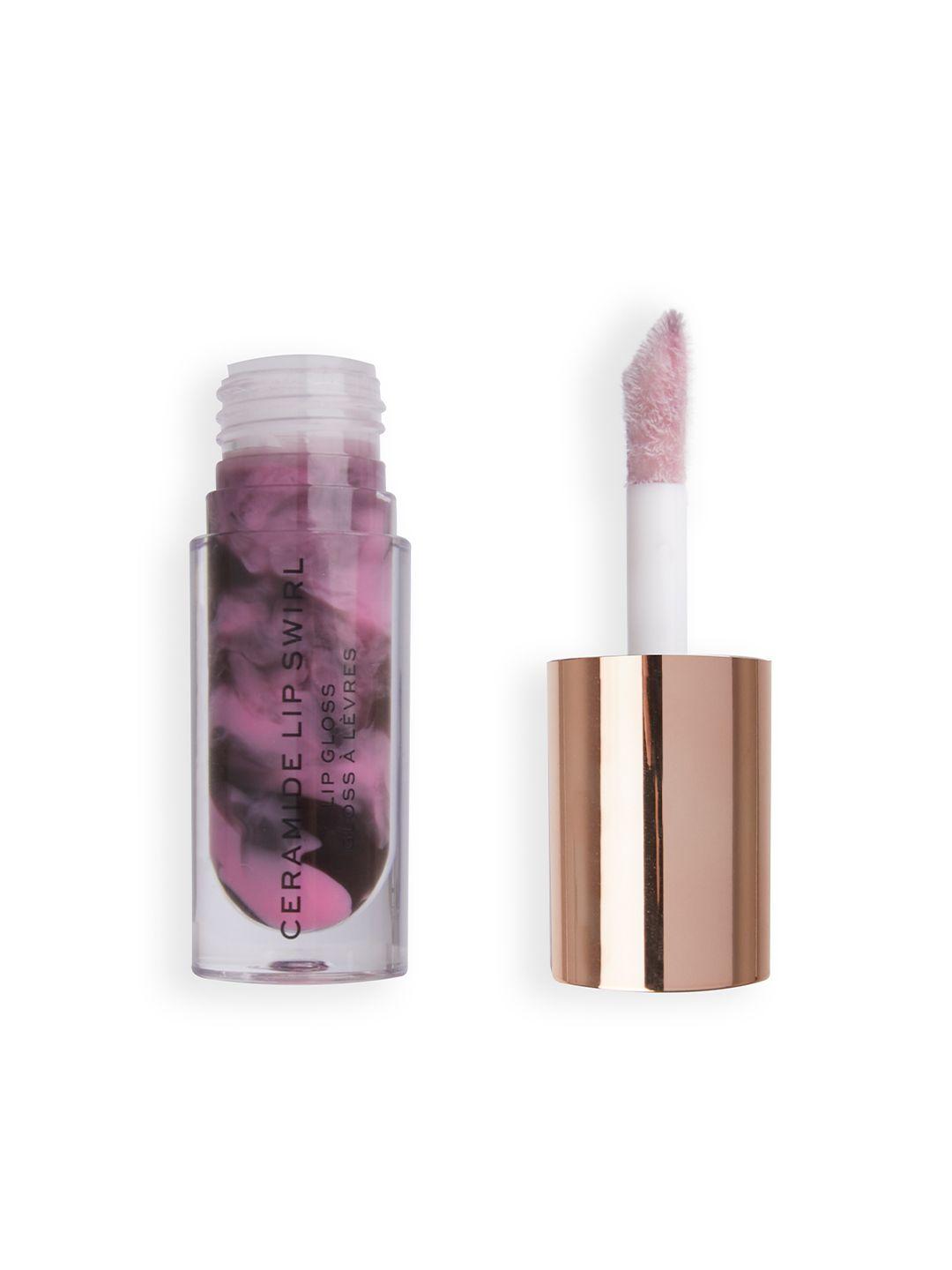 makeup revolution london ceramide swirl lip gloss 4.5 ml - cherry mauve