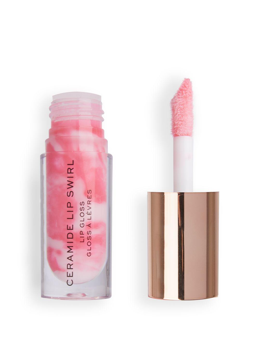 makeup revolution london ceramide swirl lip gloss 4.5 ml - soft pink