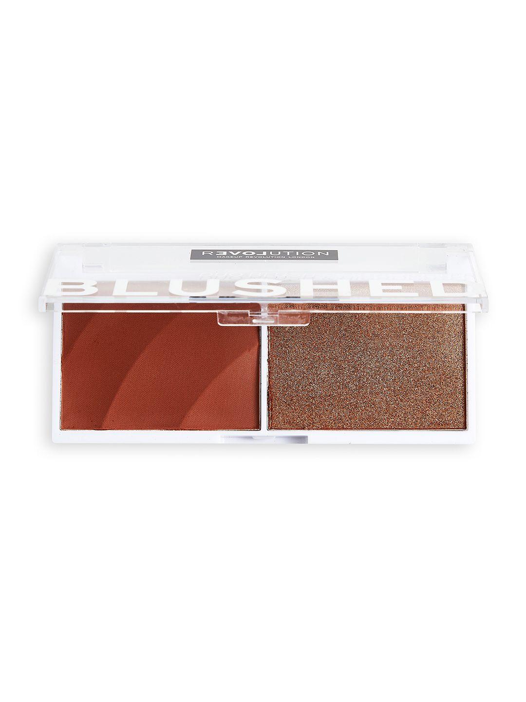 makeup revolution london colour play blushed duo- baby- 5.8 gm
