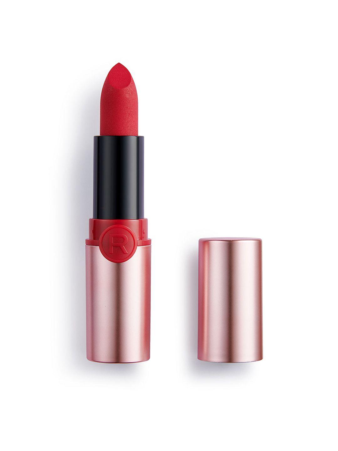 makeup revolution london powder matte lipstick - fascination