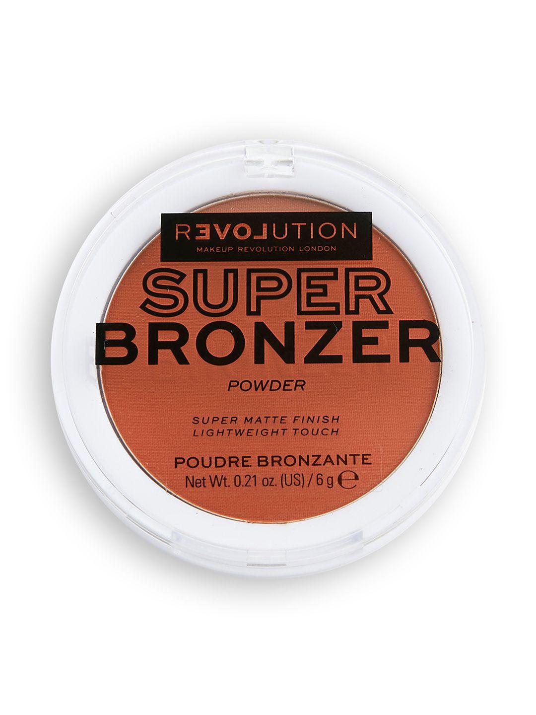 makeup revolution london relove matte super bronzer powder - sahara