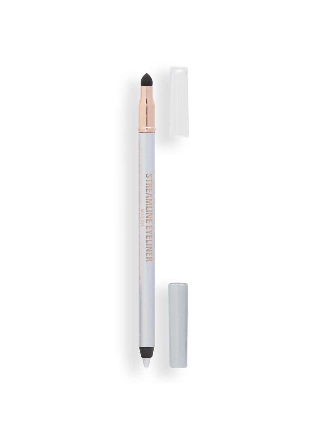 makeup revolution london streamline waterline smudge-proof eyeliner pencil 1.3 g - silver