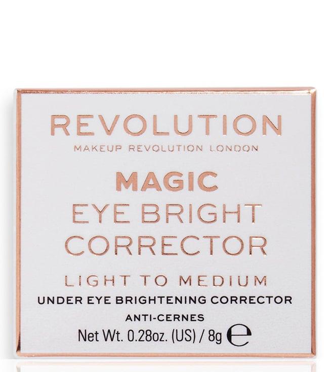 makeup revolution magic eye bright corrector light to medium - 8 gm