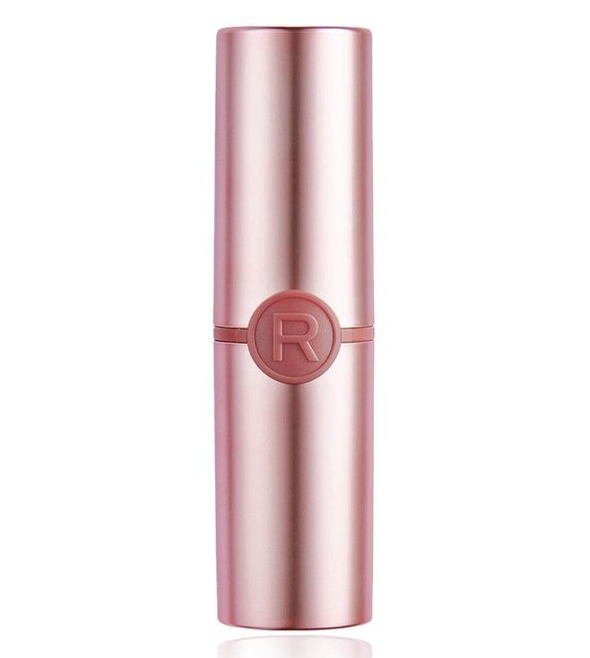 makeup revolution powder matte lipstick teddy - 3.5 gm