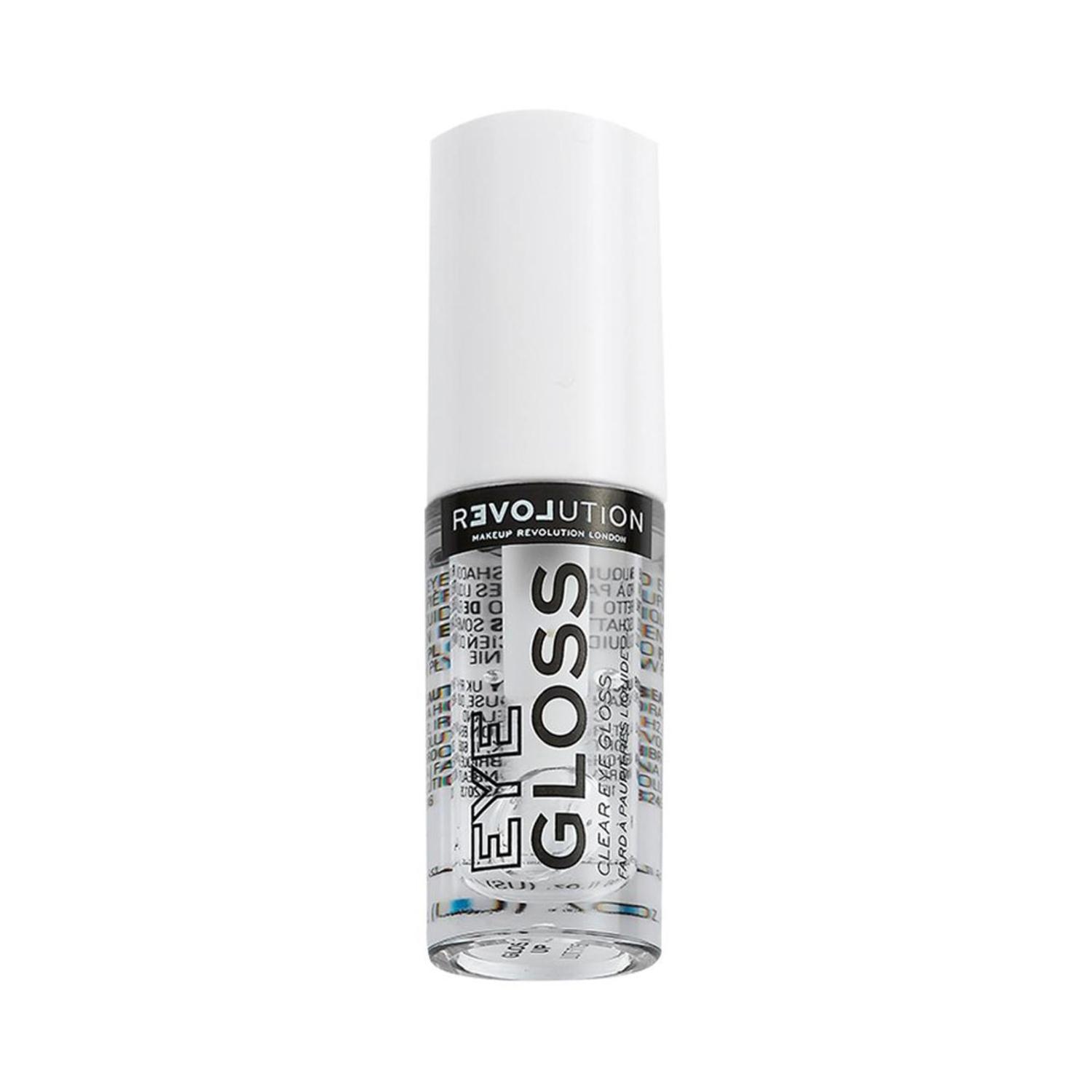 makeup revolution remove gloss up eye gloss - transparent (1.9ml)