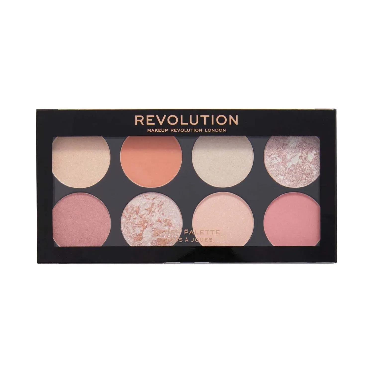 makeup revolution ultra blush palette - golden desire (12.8g)
