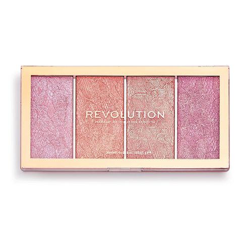 makeup revolution vintage lace blush palette (20 g)