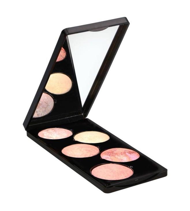 makeup studio highlighter palette peach fusion 9 gm