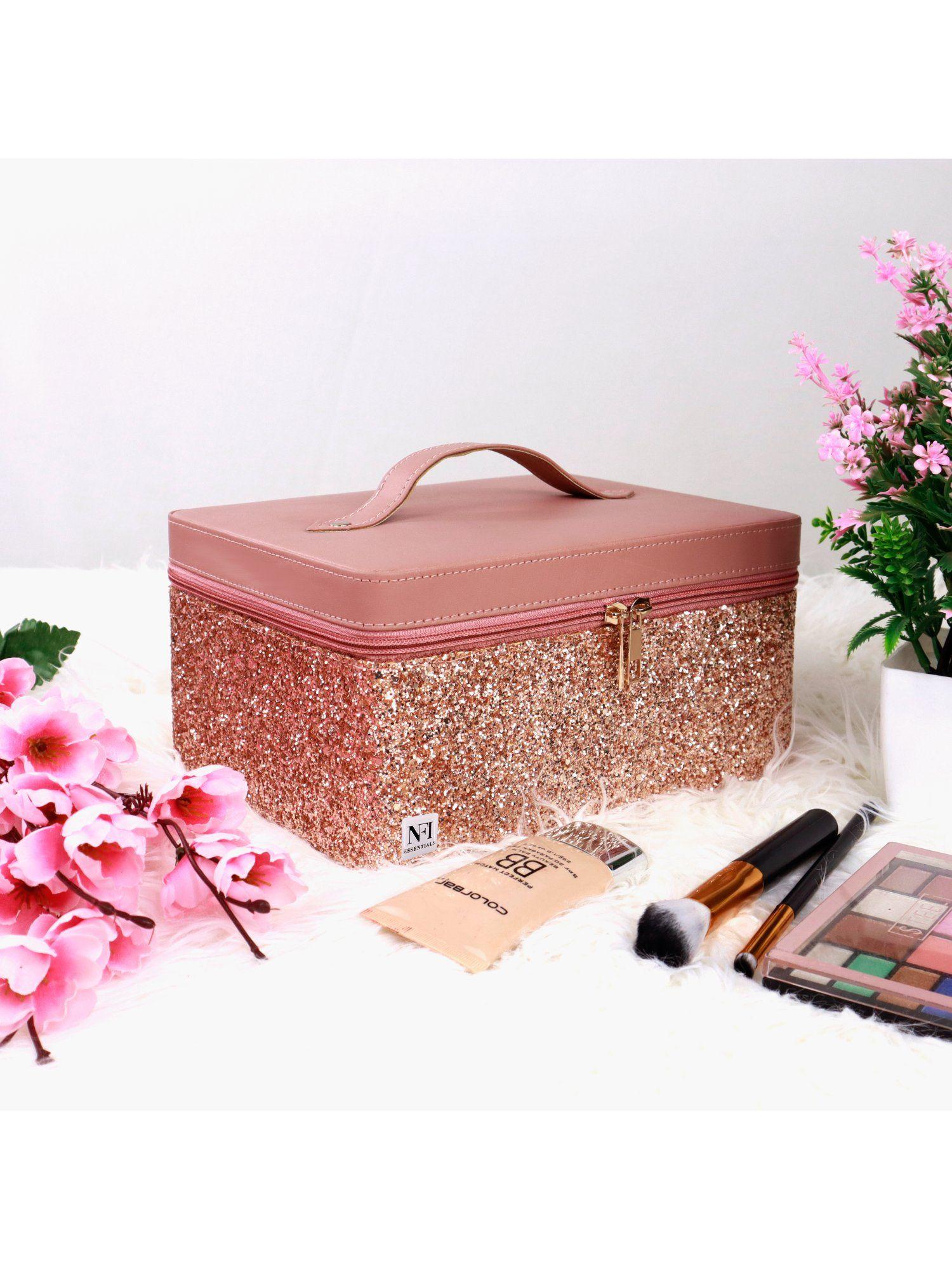 makeup organizer makeup vanity cosmetic box for women (l)