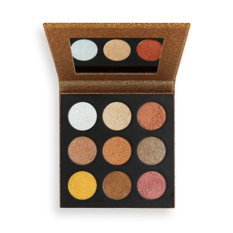 makeup revolution euphoric foil palette - sparkle up