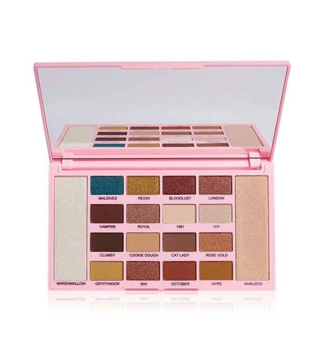 makeup revolution eyeshadow palette kisu - 19.8 gm