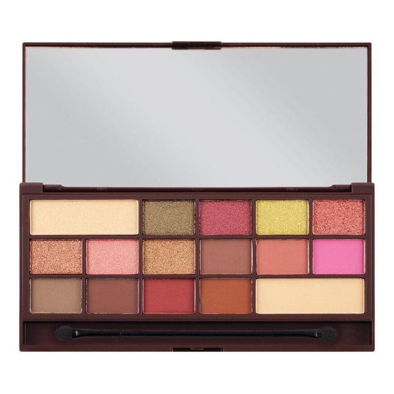 makeup revolution i heart chocolate - rose gold v4 palette