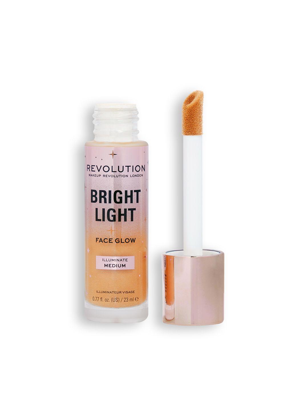 makeup revolution london bright light face glow primer 23ml - illuminate medium