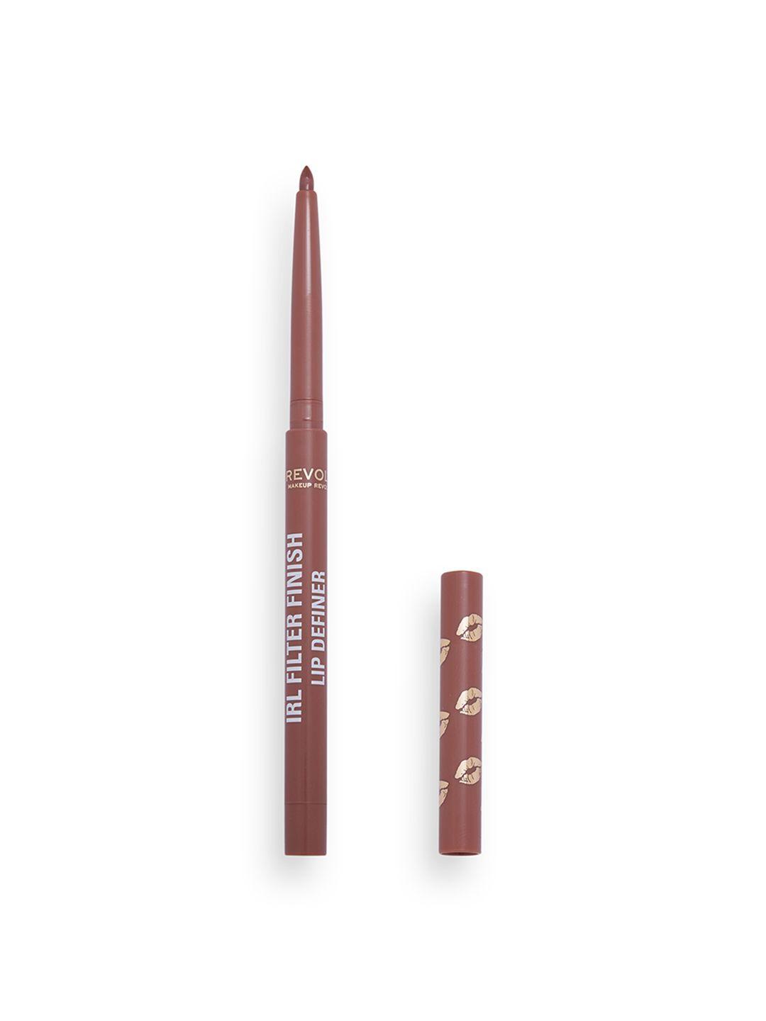 makeup revolution london irl filter finish lip liner definer - frappuccino nude