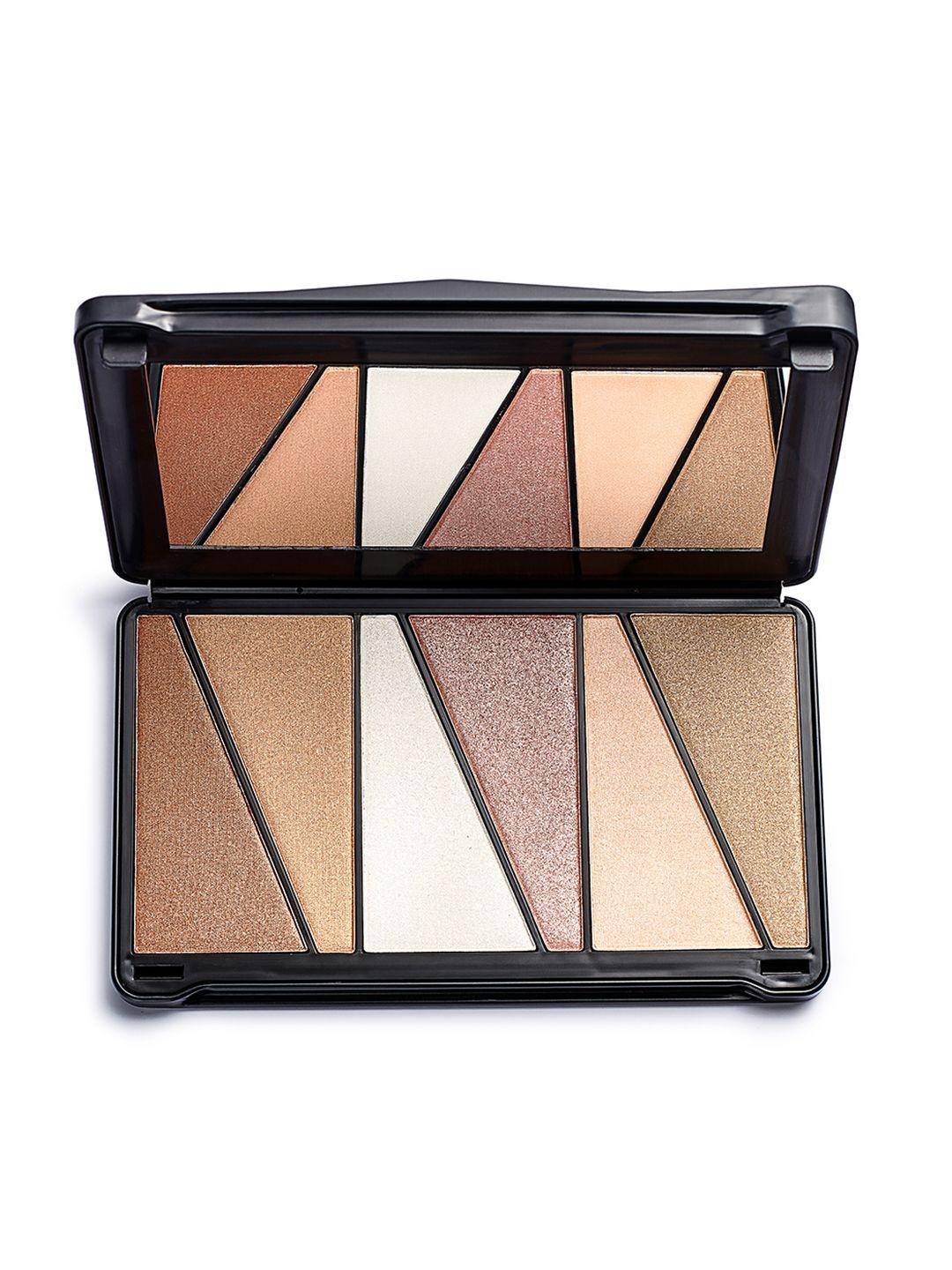 makeup revolution london longwearing & intensely pigmented shook highlight palette - 42g