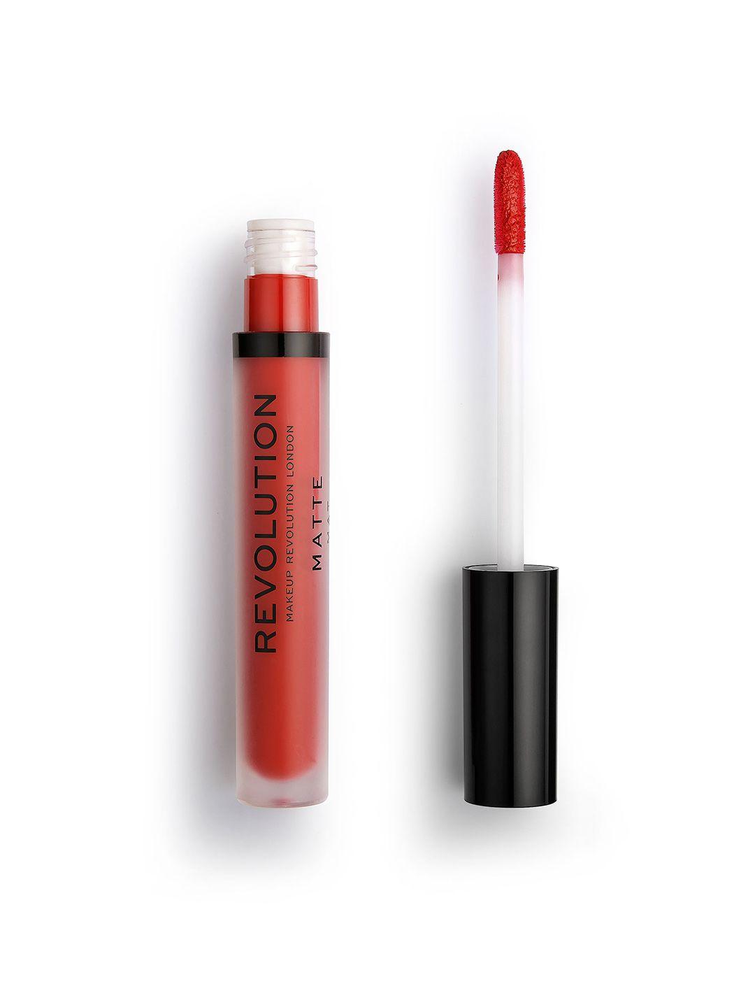 makeup revolution london matte liquid lipstick-132 cherry 3ml