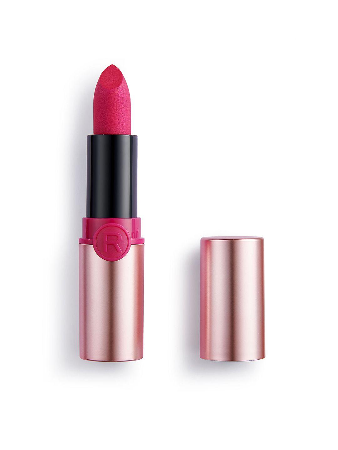 makeup revolution london powder matte lipstick - lust