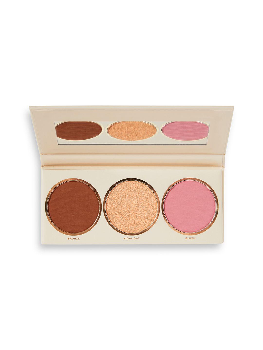 makeup revolution london pro glam mood face palette medium