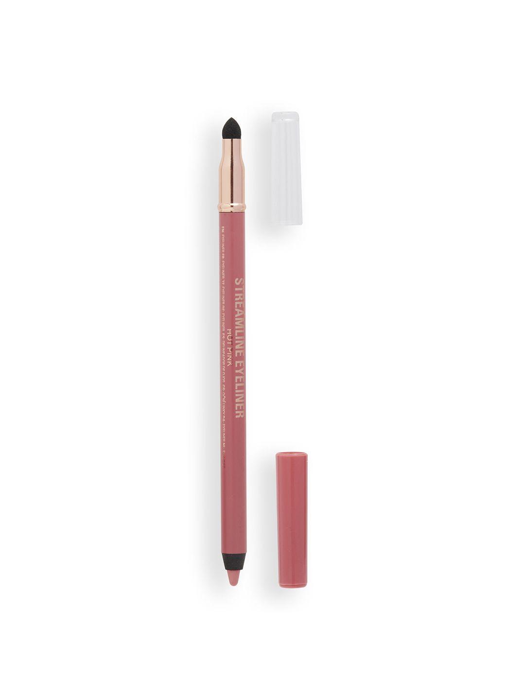 makeup revolution london streamline waterline smudge-proof eyeliner pencil - hot pink